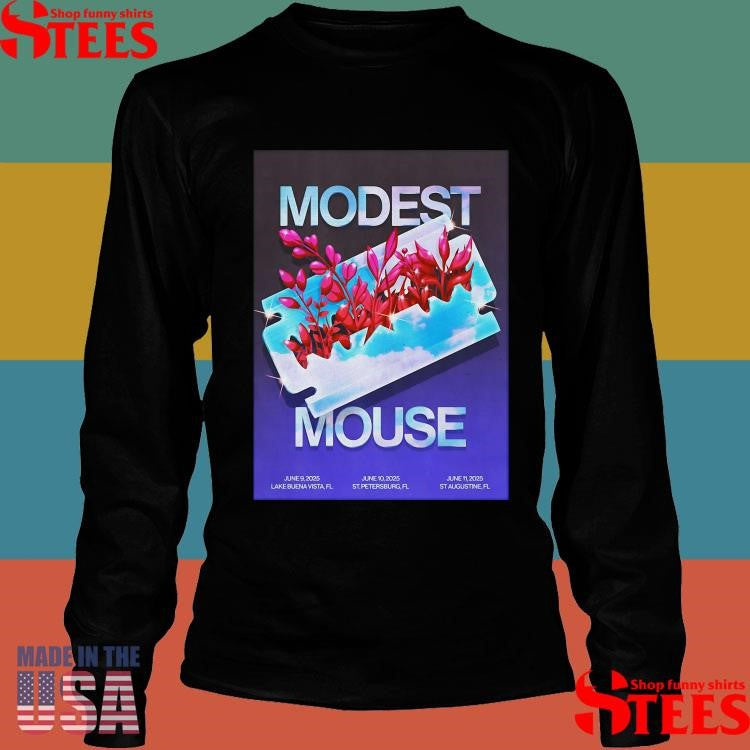 Modest Mouse Florida 2025 Tour On June 9-10 2025 T-shirt