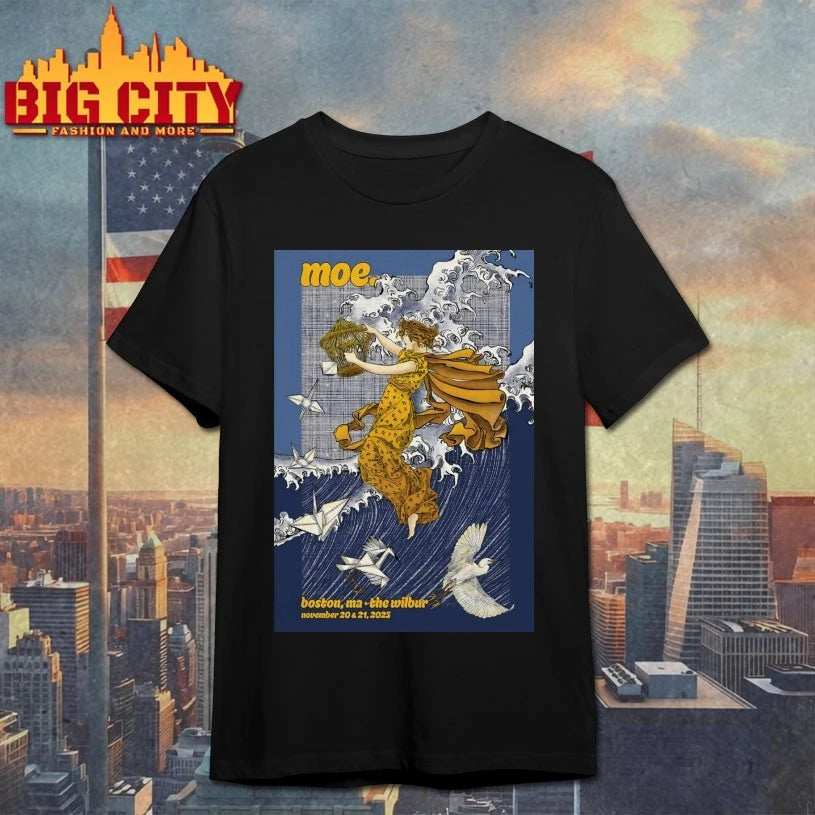 Moe. Band The Wilbur Theatre In Boston MA November 20-21 2025 Poster shirt
