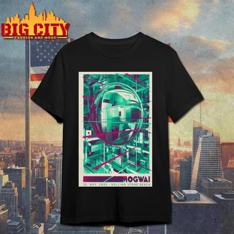 Mogwai 11-22-2025 Weissenhäuser Strand Poster Shirt