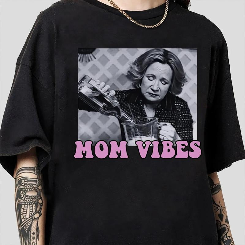 Mom Vibes 90s Gift for Mothers Day T-Shirt, Trendy Mama T-Shirt, Unisex Tee Hoodie, Sweatshirt | CiraTrend.com