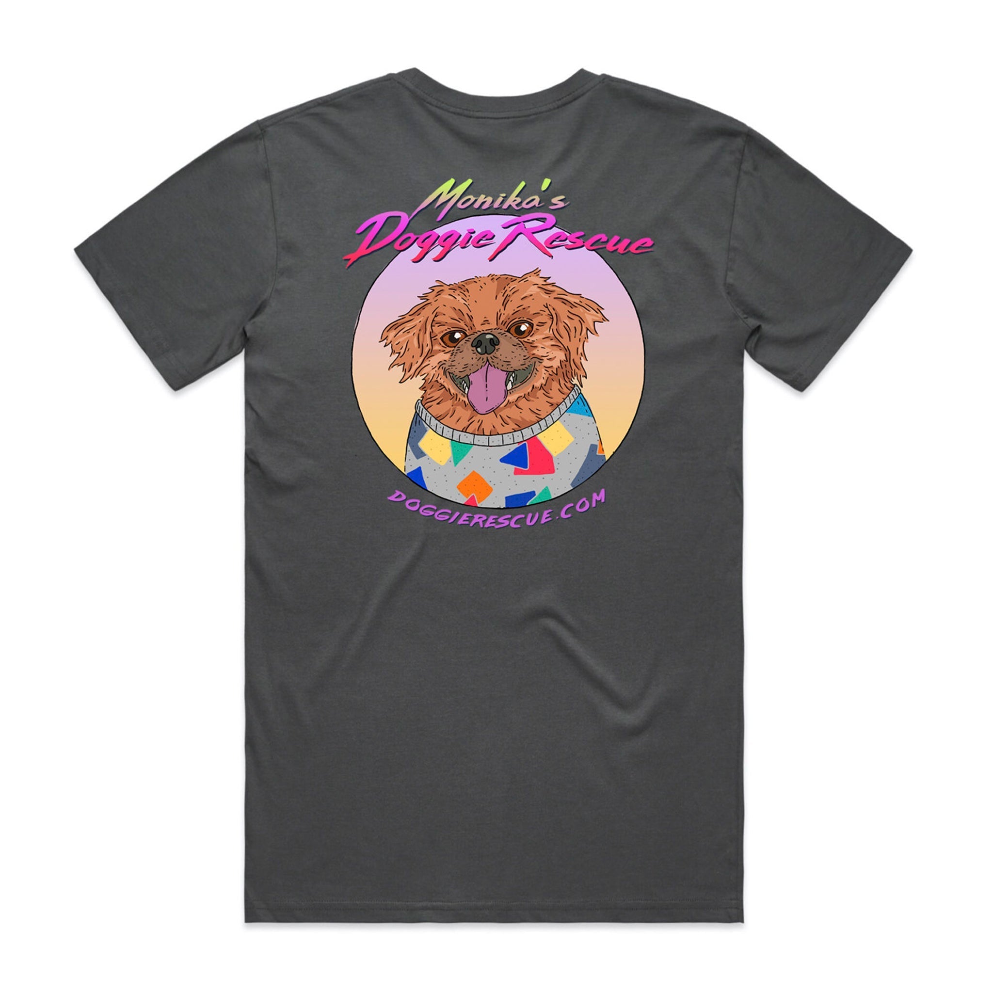 Monika's Doggie Rescue Scruffy Charity Tee Hoodie, Sweatshirt | CiraTrend.com (Image 2)