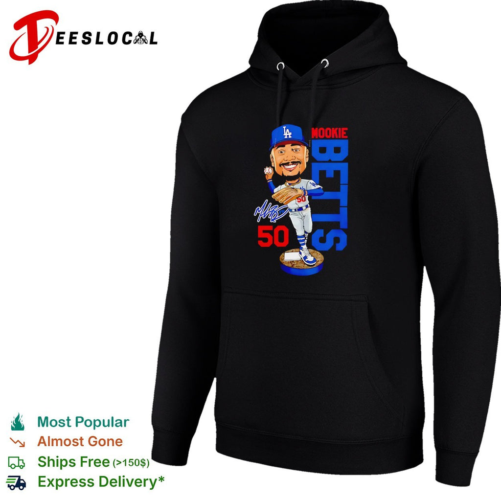 Mookie Betts Los Angeles Dodgers MLB Bobblehead Signature shirt