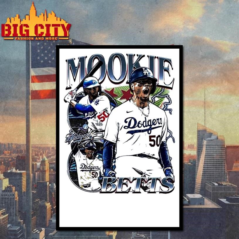 Mookie Betts picture collage Dodgers Shirt