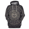 Moon Phase Vector Hoodie