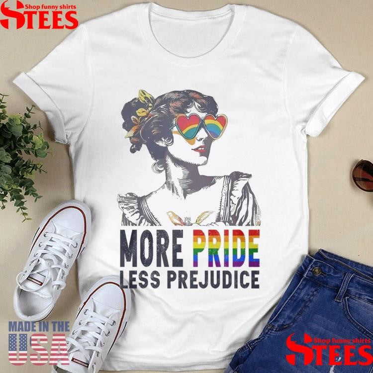 More Pride Less Prejudice Vintage T-shirt
