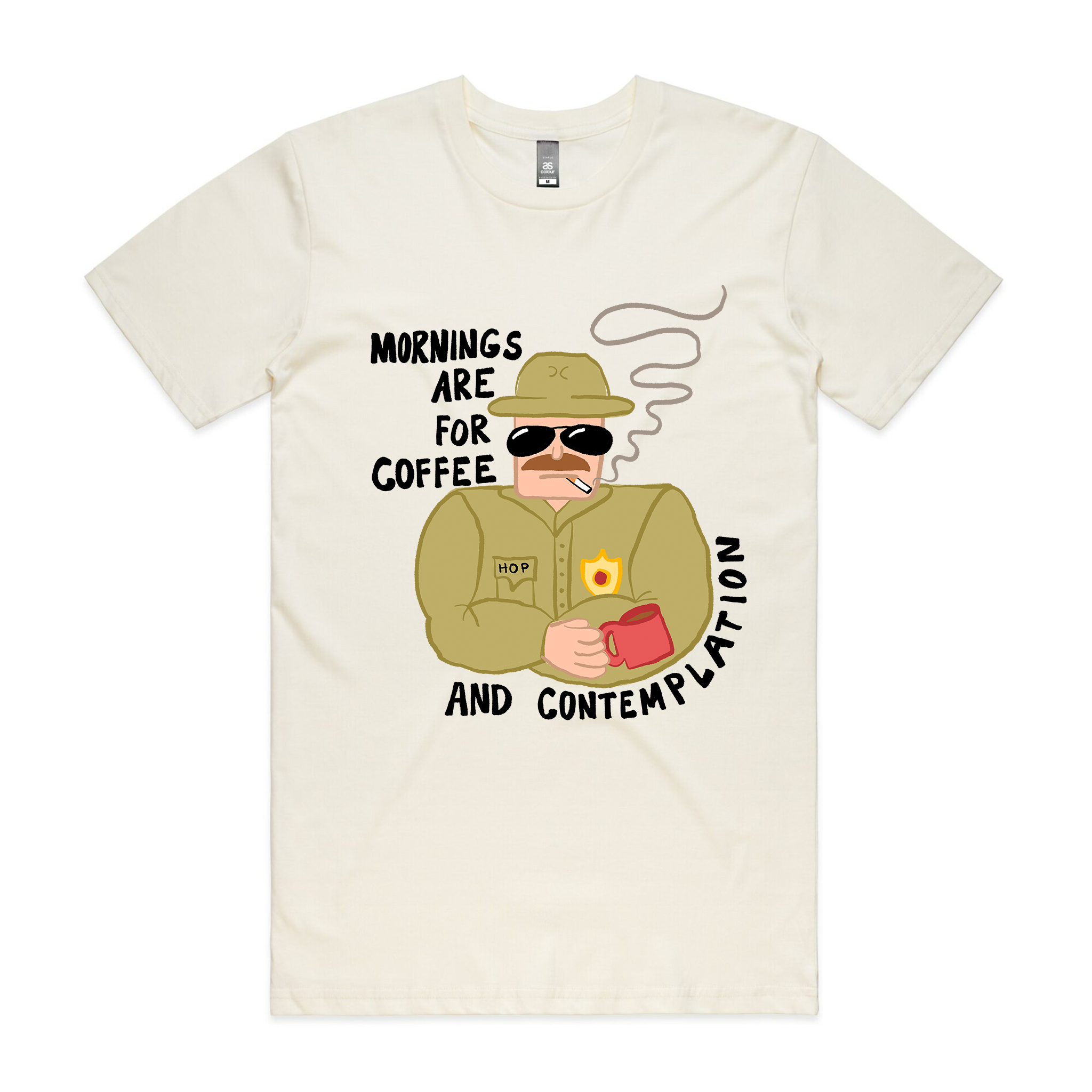Mornings Tee Hoodie, Sweatshirt | CiraTrend.com (Image 2)