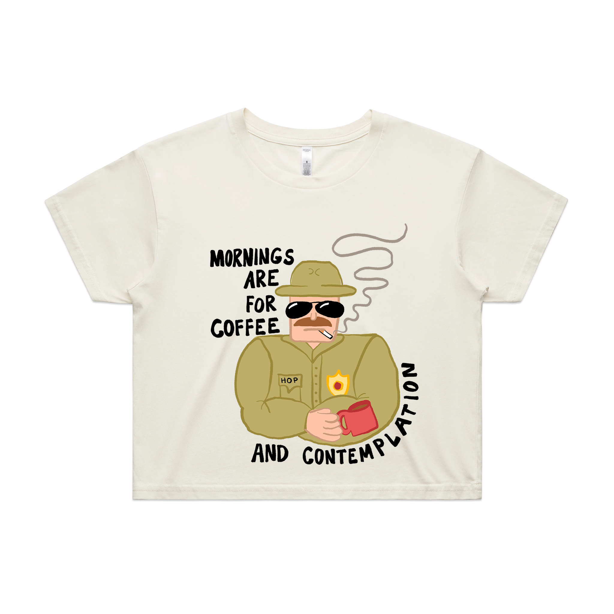 Mornings Tee Hoodie, Sweatshirt | CiraTrend.com (Image 5)
