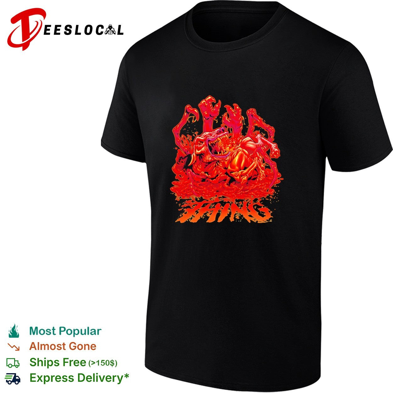 Moster The Thing horror movie sci-fi shirt