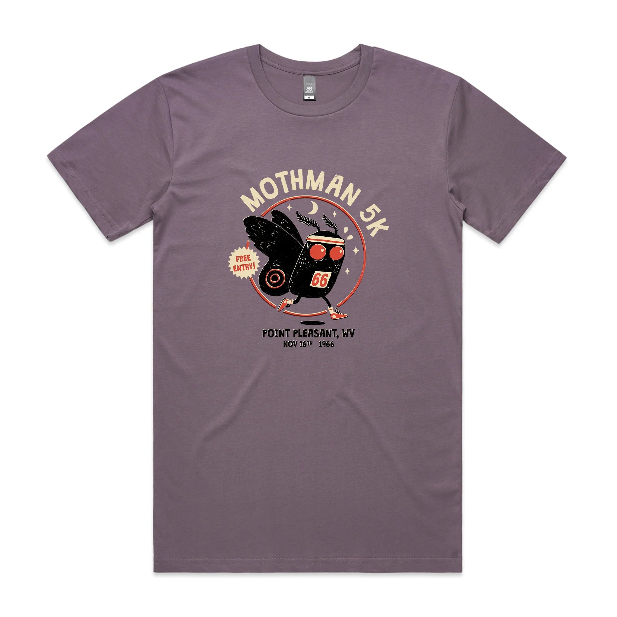 Mothman 5k Tee Hoodie, Sweatshirt | CiraTrend.com (Image 1)