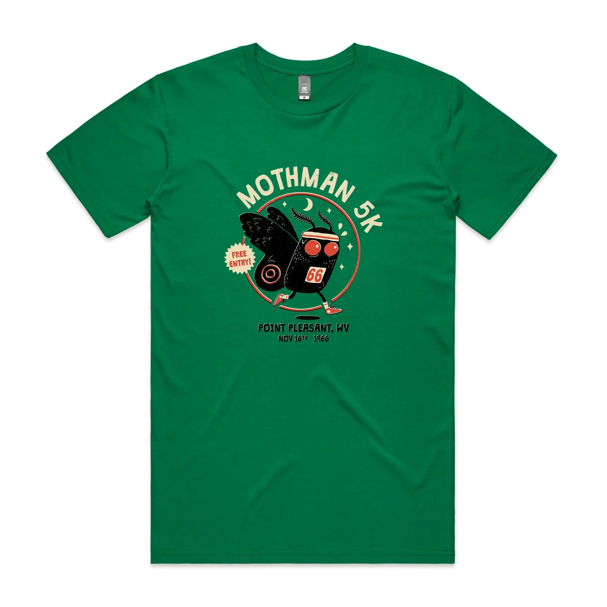 Mothman 5k Tee Hoodie, Sweatshirt | CiraTrend.com (Image 2)