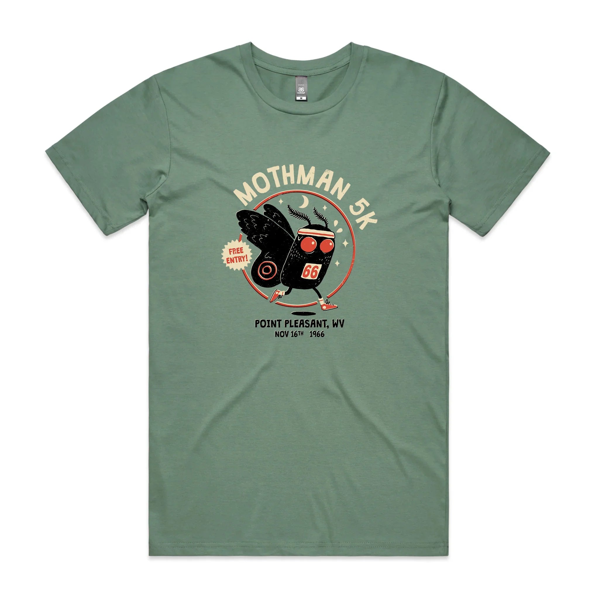 Mothman 5k Tee Hoodie, Sweatshirt | CiraTrend.com (Image 4)