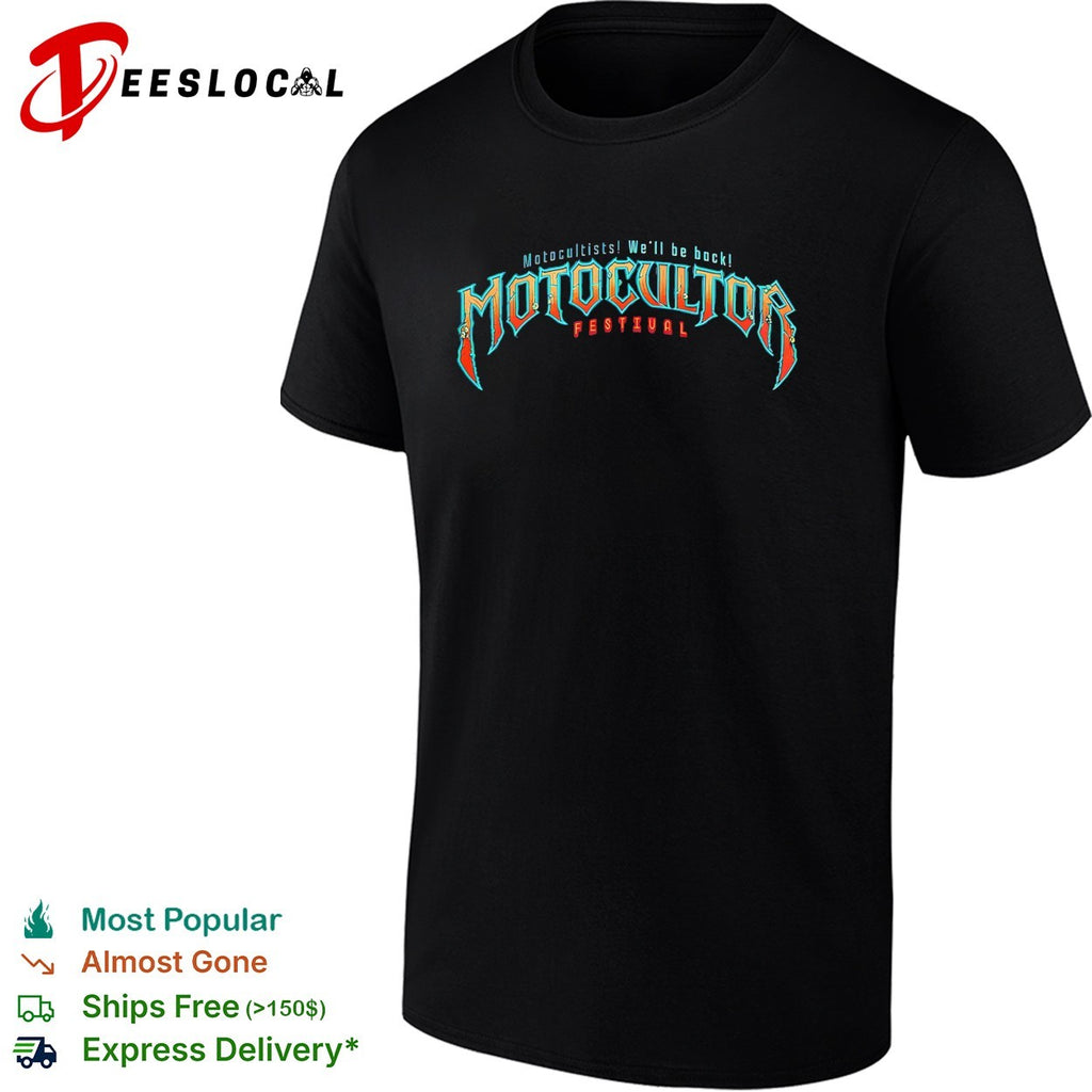 Motocultor Festival 2026 We’ll be bock In Carhaix France logo shirt