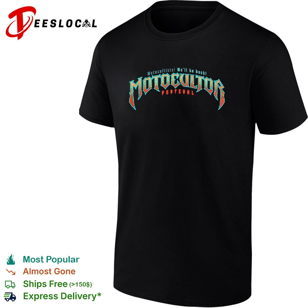 Motocultor Festival 2026 We’ll be bock In Carhaix France logo shirt