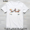 Mountain Adventure Motocross Rider Graphic Tee