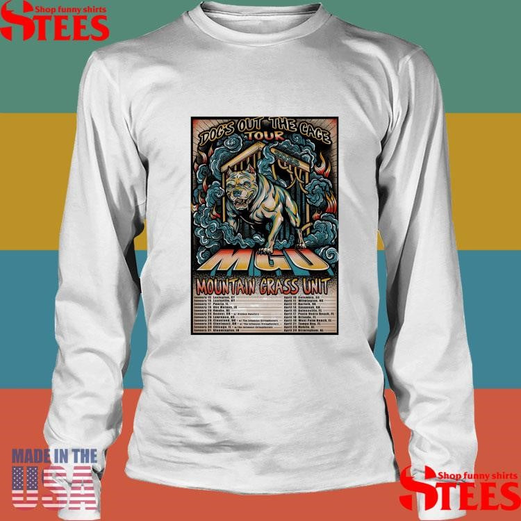 Mountain Grass Unit Tour Dog’s Out The Cage 2026 Shirt