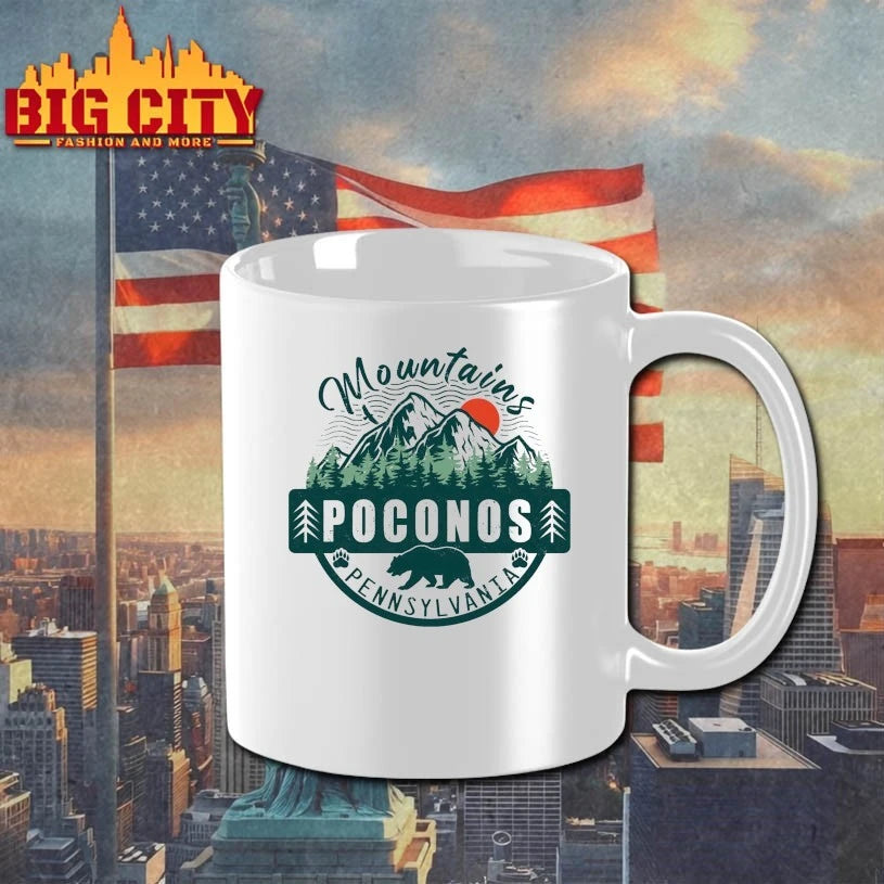 Mountains Poconos Pennsylvania Bear shirt