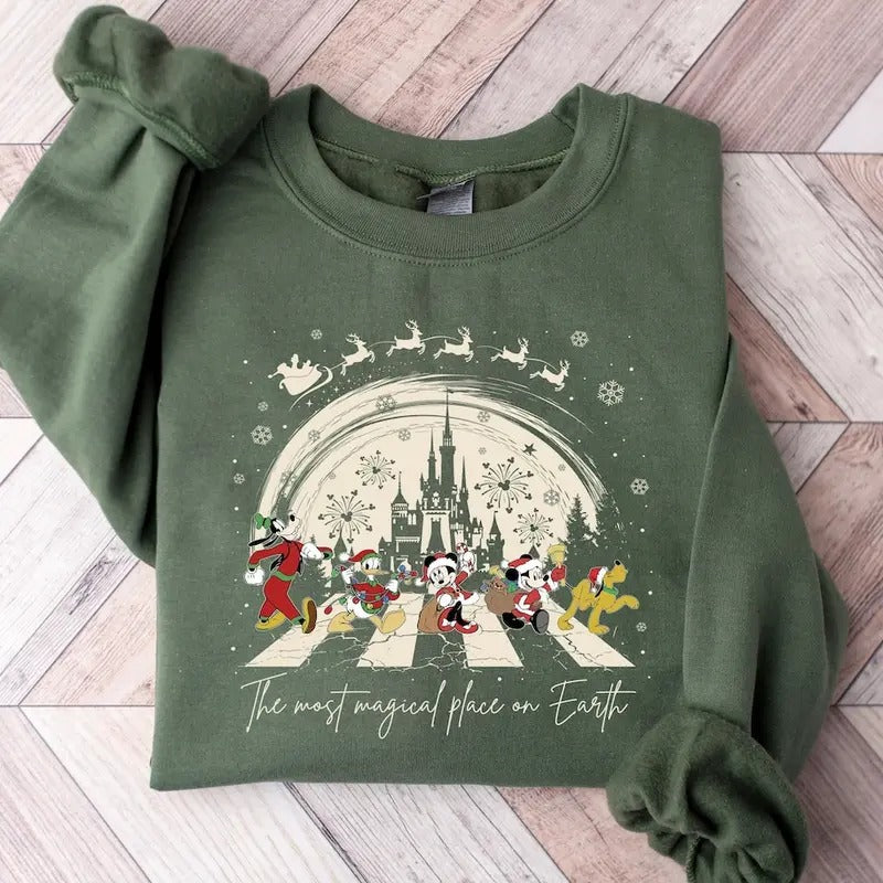 Mouse Christmas Sweatshirt Tshirt, Family Christmas Tee Hoodie | CiraTrend.com