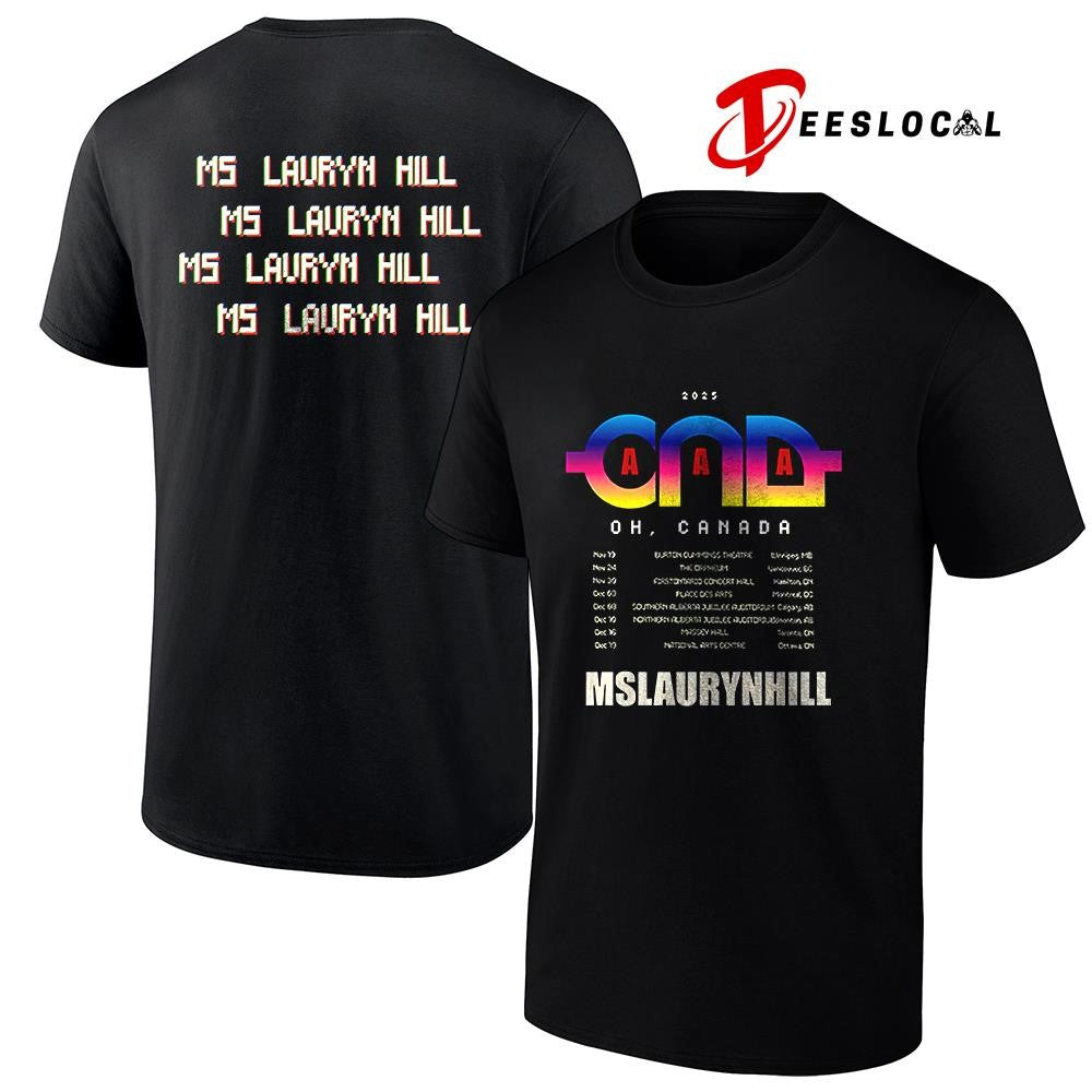 Ms Lauryn Hill air name repeat dates schedule shirt