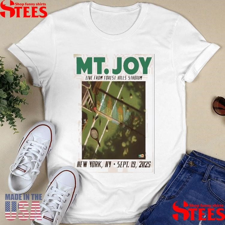 Mt. Joy 9-16-2025 Live From Forest Hills Stadium New York Ny T-shirt
