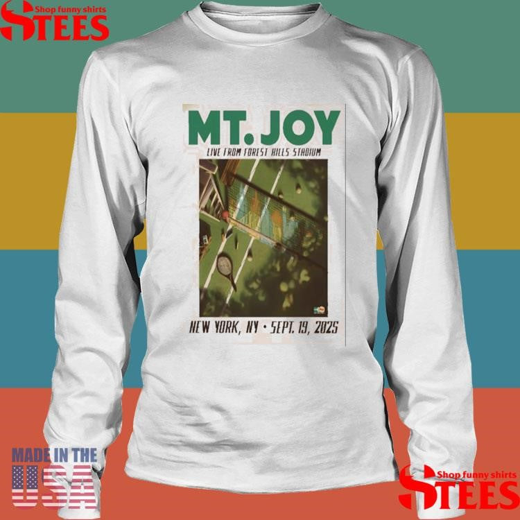 Mt. Joy 9-16-2025 Live From Forest Hills Stadium New York Ny T-shirt