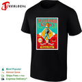 Mumford and Sons player swinging guitar bat Fenway Park Boston shirt