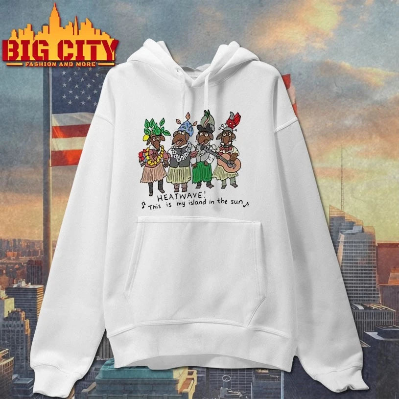Muppet Christmas Heatwave this is my island is the sun shirt