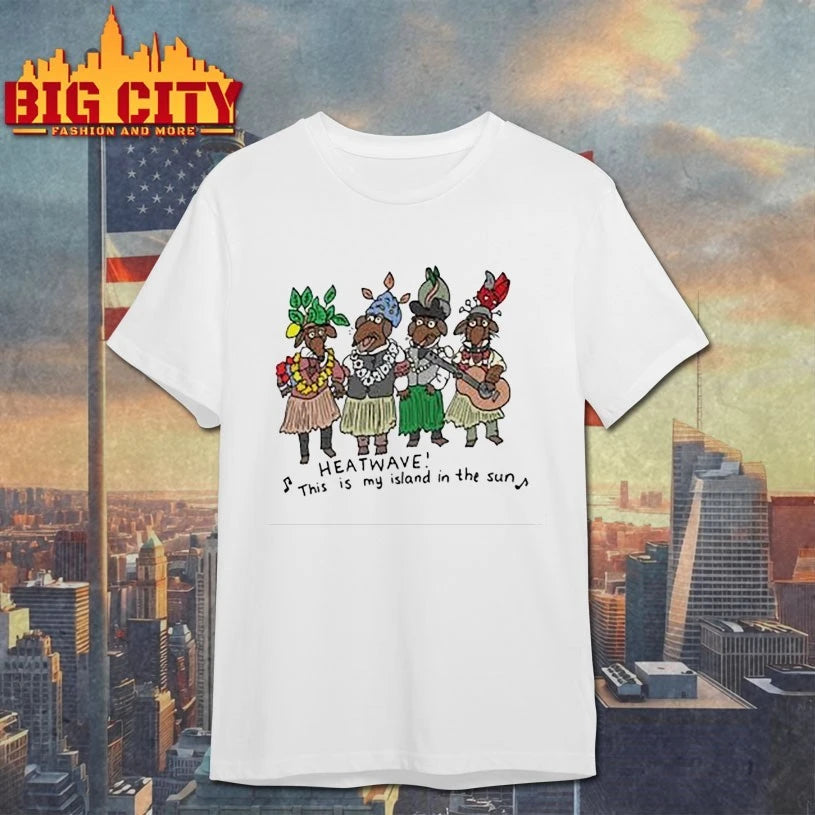 Muppet Christmas Heatwave this is my island is the sun shirt