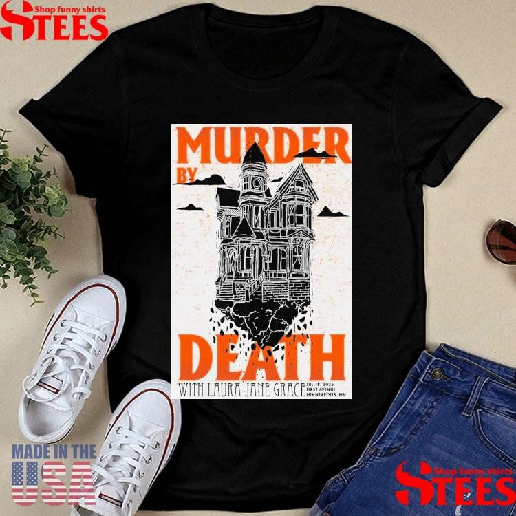 Murder By Death July 19 2025 First Avenue Minneapolis Mn Poster T-shirt