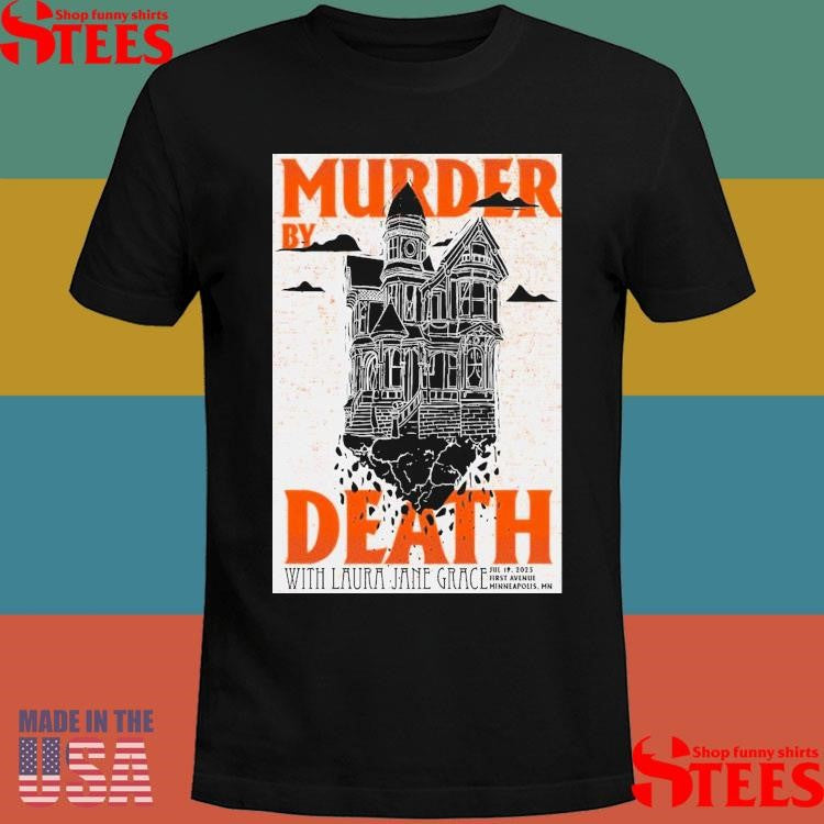 Murder By Death July 19 2025 First Avenue Minneapolis Mn Poster T-shirt