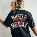 Muscle Mommy Lifting Club Oversized Tshirt Gift for Her, Weightlifting Gym Girl Tshirt, Gym Pump Cover for women, Girls...