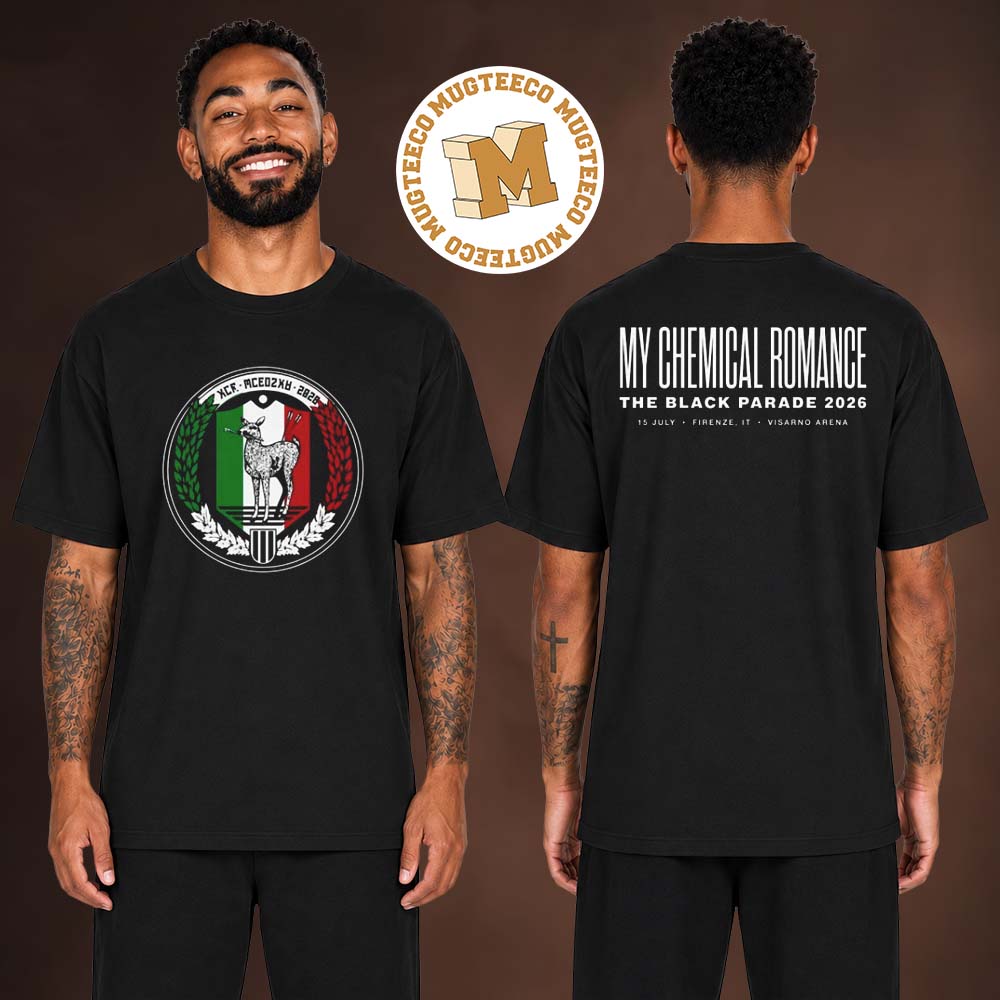 My Chemical Romance The Black Parade 2026 Event Tee At Visarno Arena On July 15 2026 T Shirt