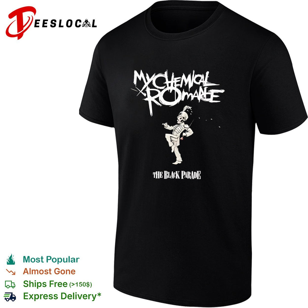 My Chemical Romance The Black Parade Skeleton Marching shirt