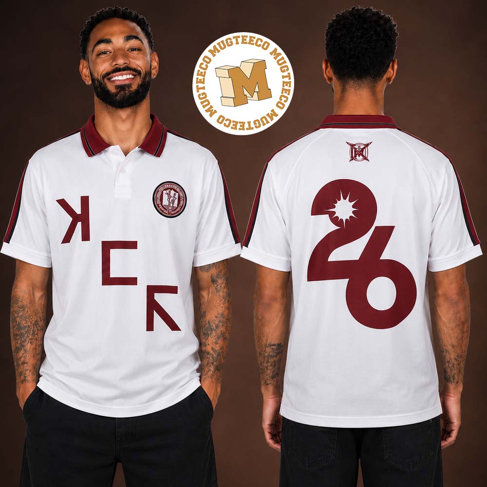 My Chemical Romance The Black Parade Tour 2026 Merch DRAAG White Football Jersey