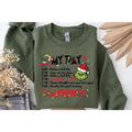 My Day I'm Booked Shirt, The Griiinchmas Christmas Schedule Sweatshirt, Womens Christmas Shirt, Griiinchmas Shirts,...