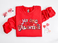 My Dog Is My Valentine Sweatshirt, Valentine Dog Sweater, Pet Lover Gift, Valentines Day Hoodie, Gift for Dog Mom , Funny...