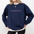 My Tummy Hurts Sweatshirt, My Tummy Hurts but I'm Being Really Brave Sweater, Funny Meme Tops for Women, Mom Life...