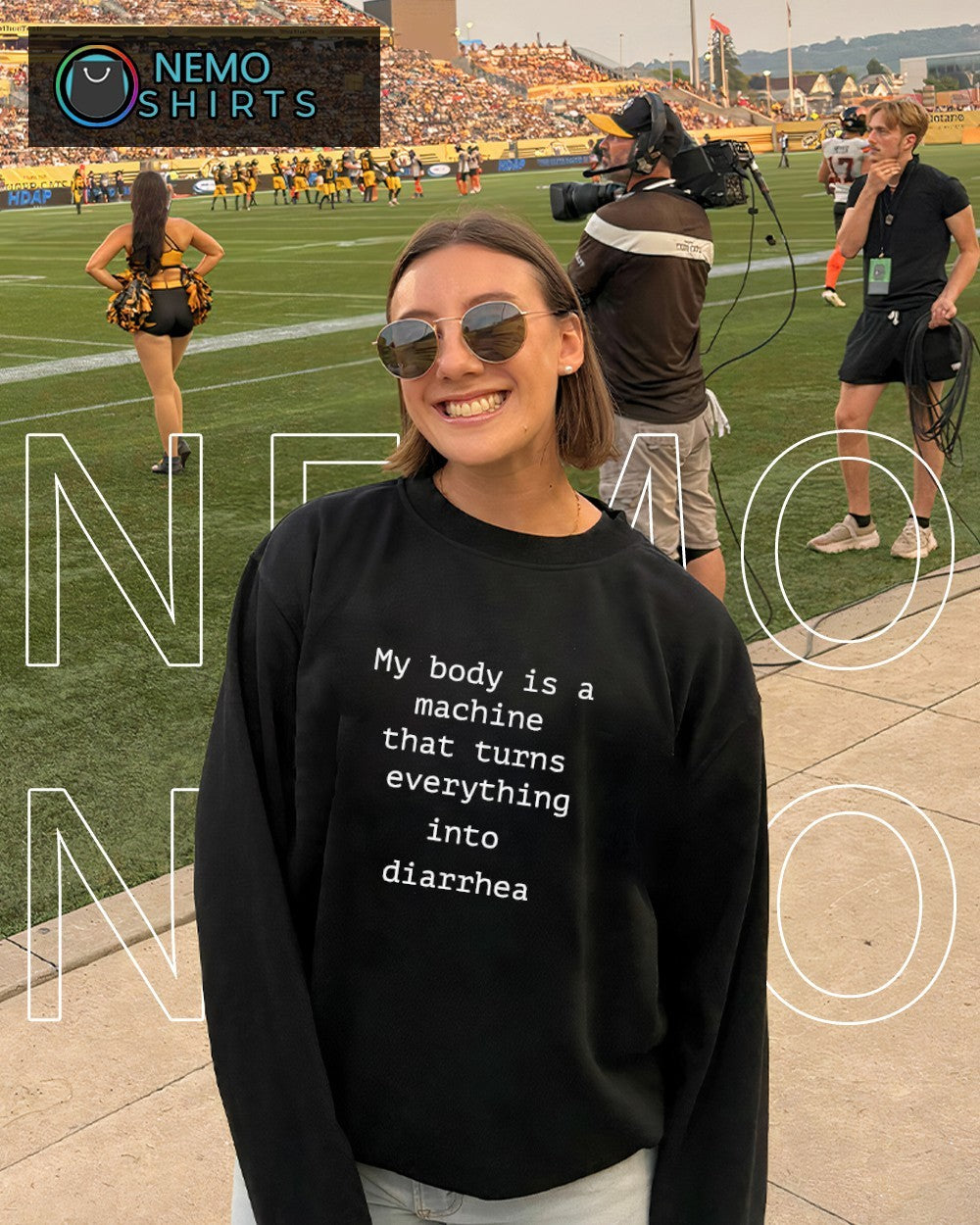 My body is a machine that turns everything into diarrhea shirt