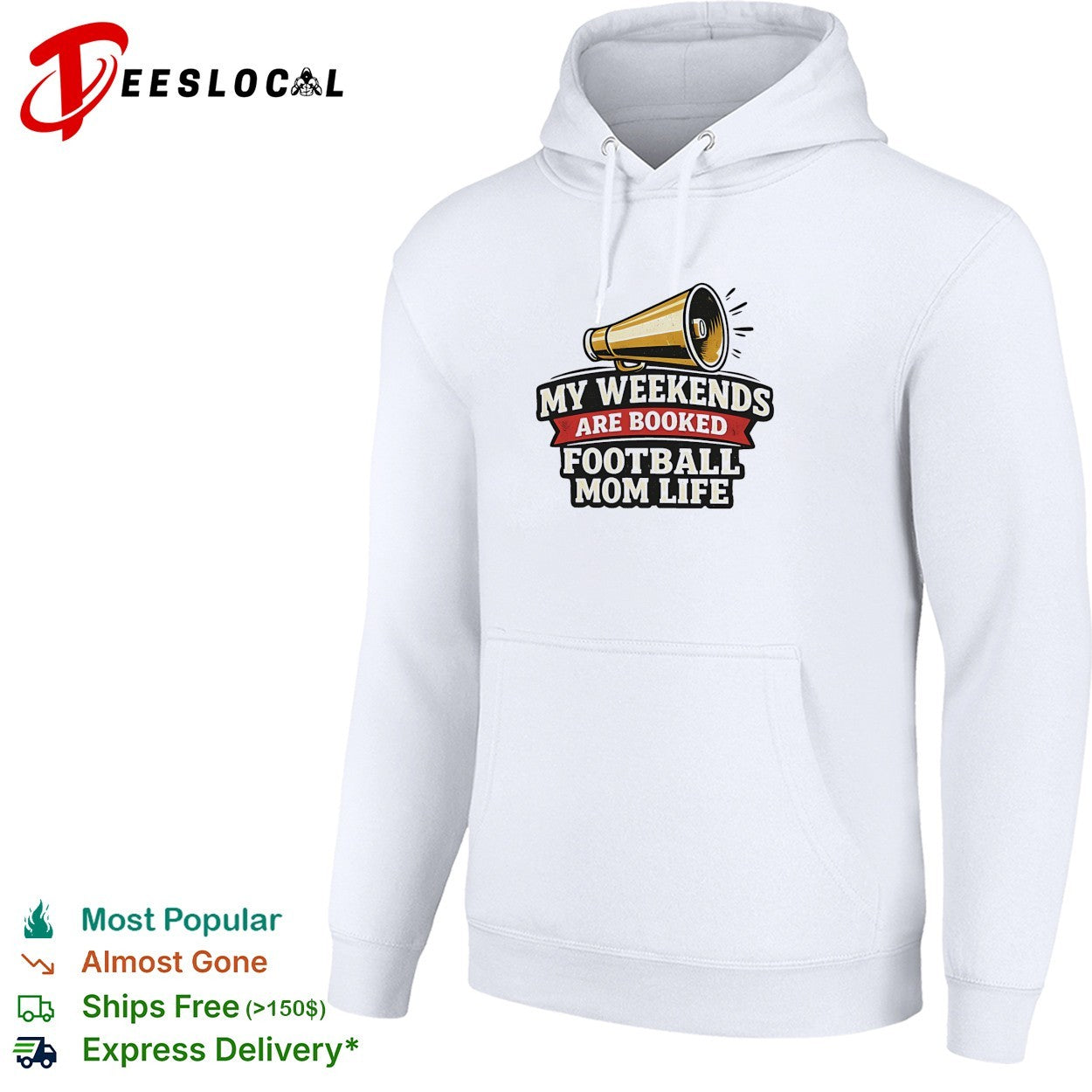 My weekends are booked football mom life shirt
