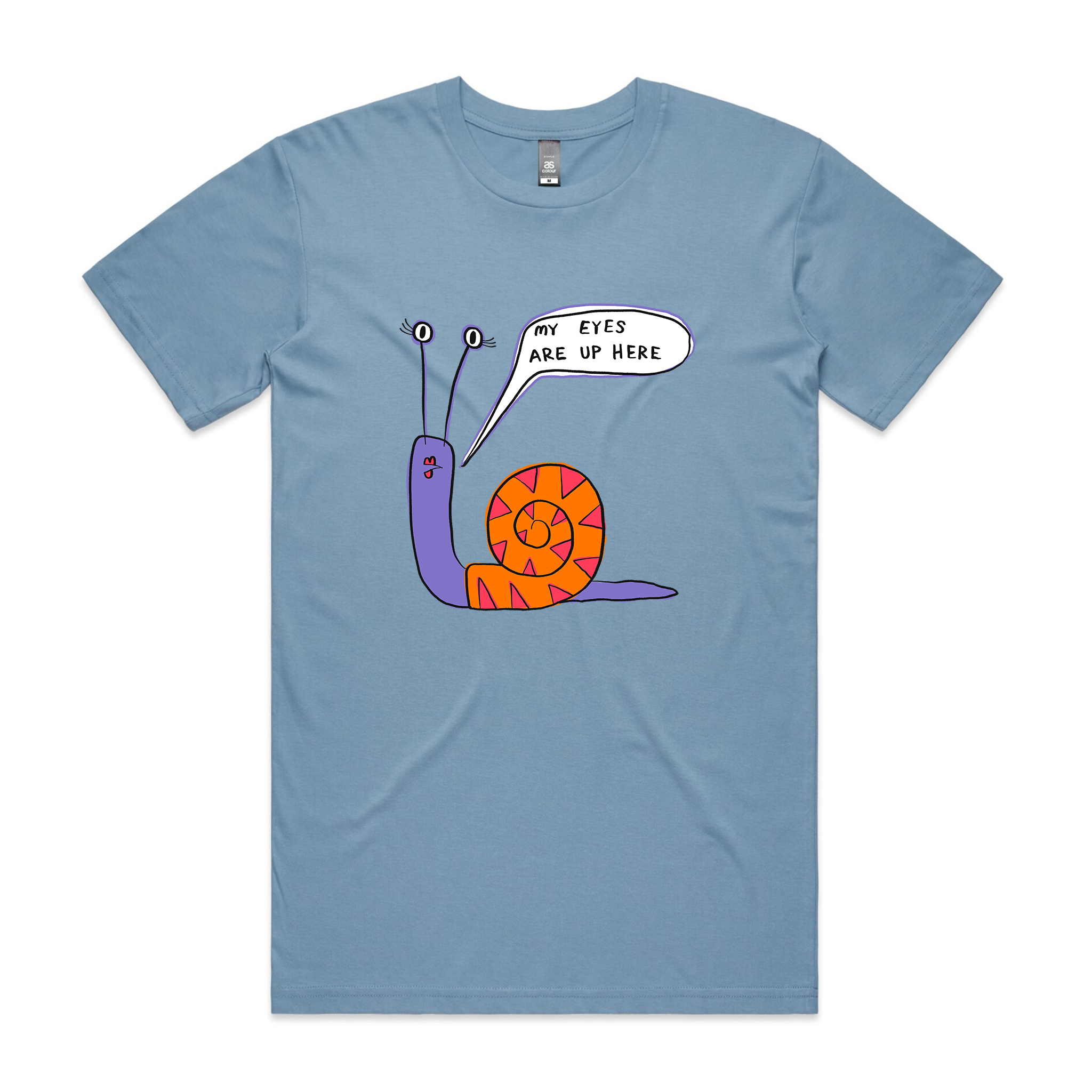 My Eyes Are Up Here Tee Hoodie, Sweatshirt | CiraTrend.com (Image 1)