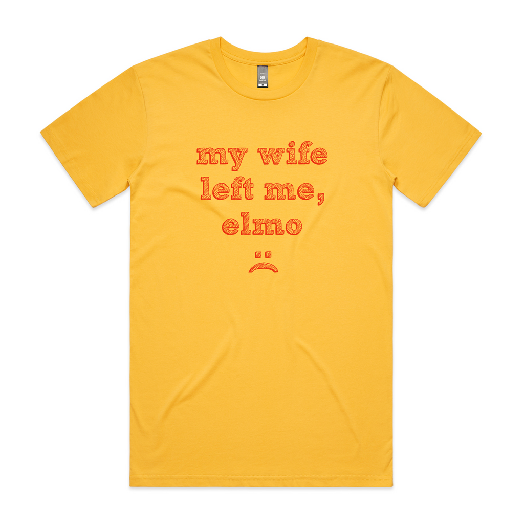 My Wife Left Me, Elmo Tee Hoodie, Sweatshirt | CiraTrend.com (Image 1)