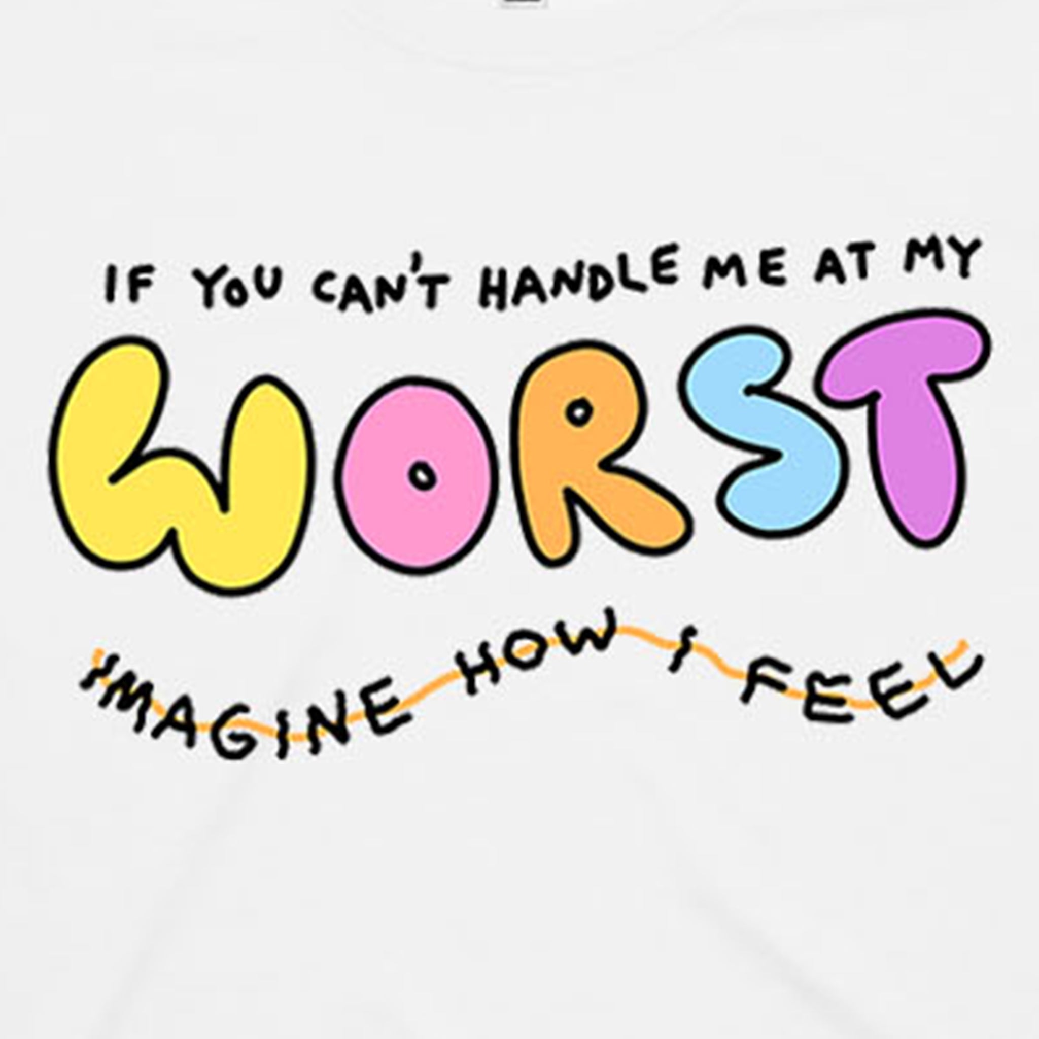 My Worst Tee Hoodie, Sweatshirt | CiraTrend.com (Image 3)