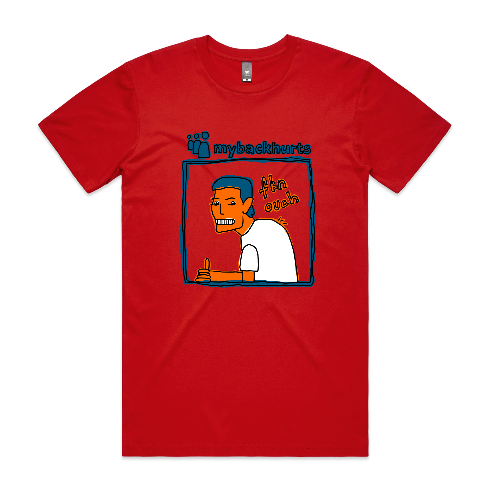 Mybackhurts Tee Hoodie, Sweatshirt | CiraTrend.com (Image 2)