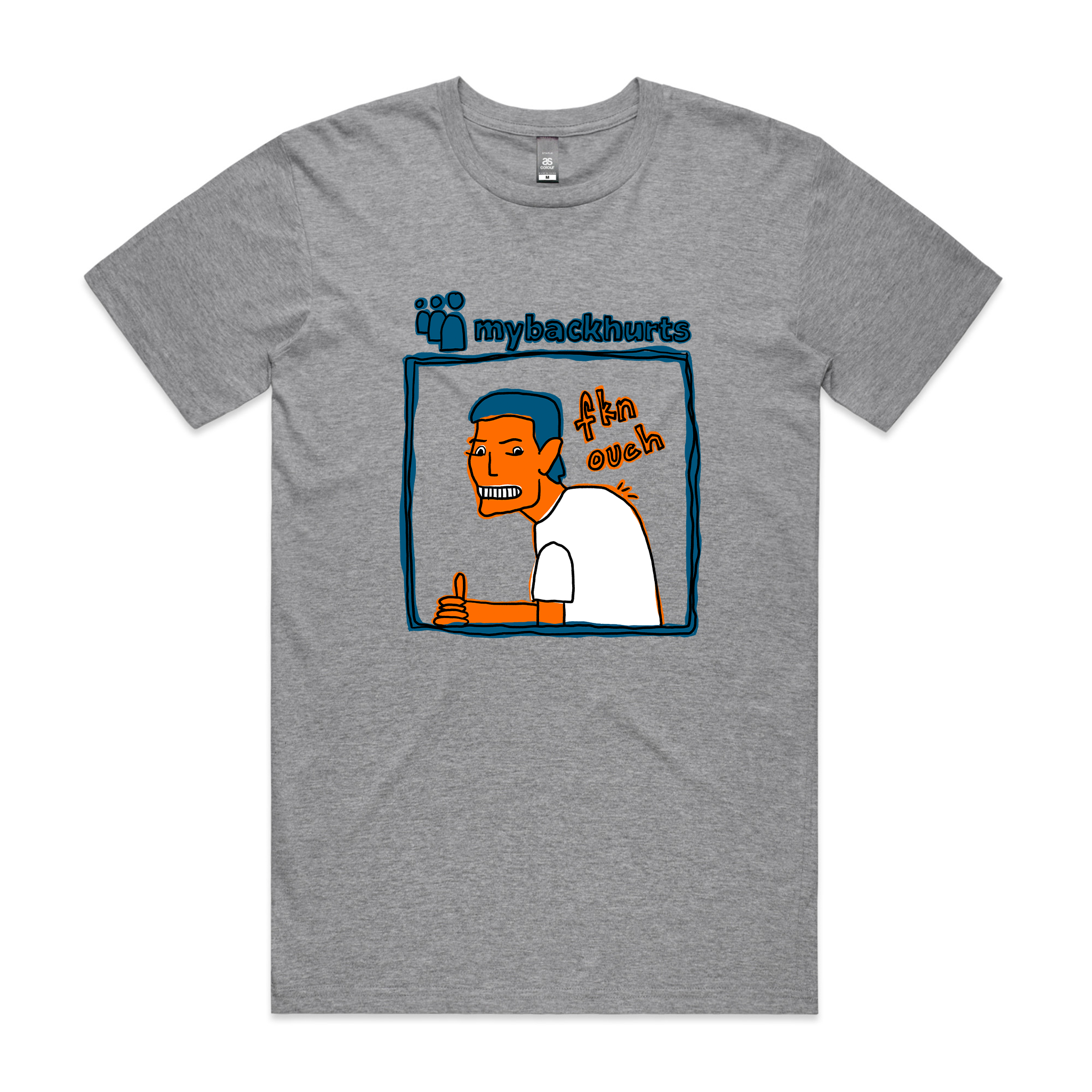 Mybackhurts Tee Hoodie, Sweatshirt | CiraTrend.com (Image 1)