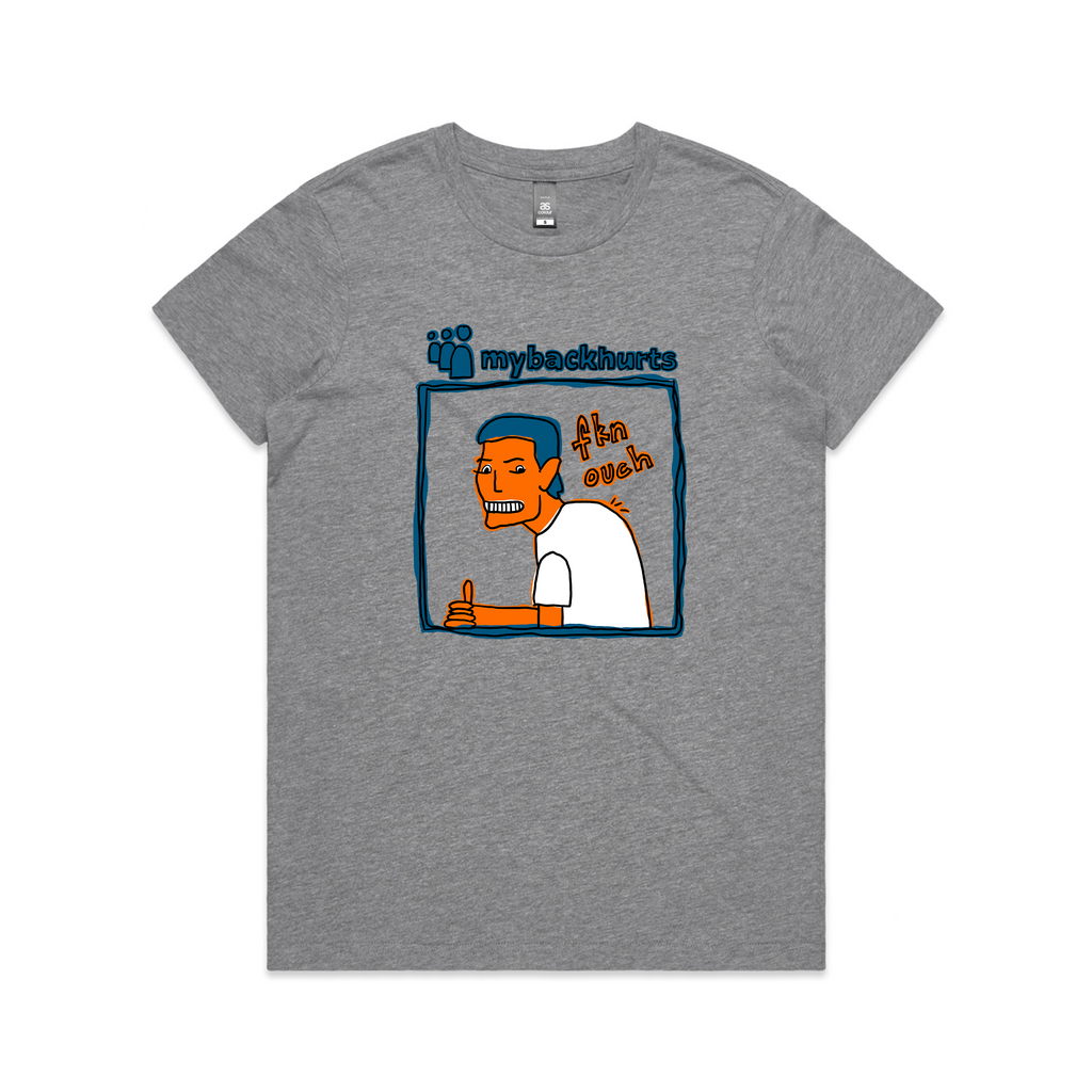 Mybackhurts Tee Hoodie, Sweatshirt | CiraTrend.com (Image 4)