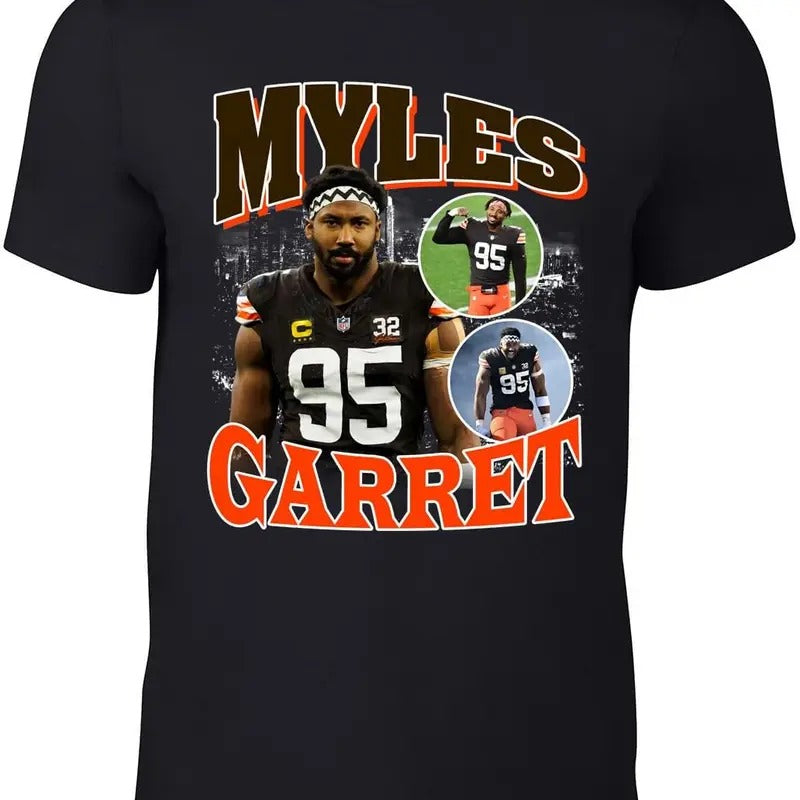 Myles Garret Bootleg Style T-Shirt Hoodie, Sweatshirt | CiraTrend.com