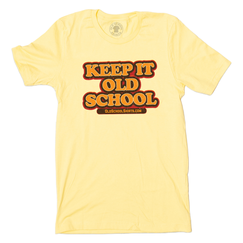 "Keep It Old School" Old School Shirts Logo Tee Hoodie, Sweatshirt | CiraTrend.com