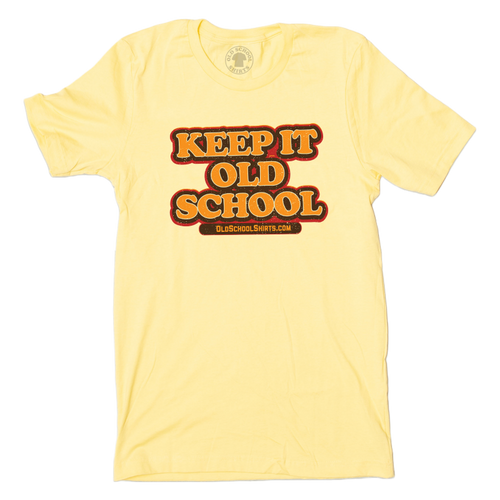 "Keep It Old School" Old School Shirts Logo Tee Hoodie, Sweatshirt | CiraTrend.com