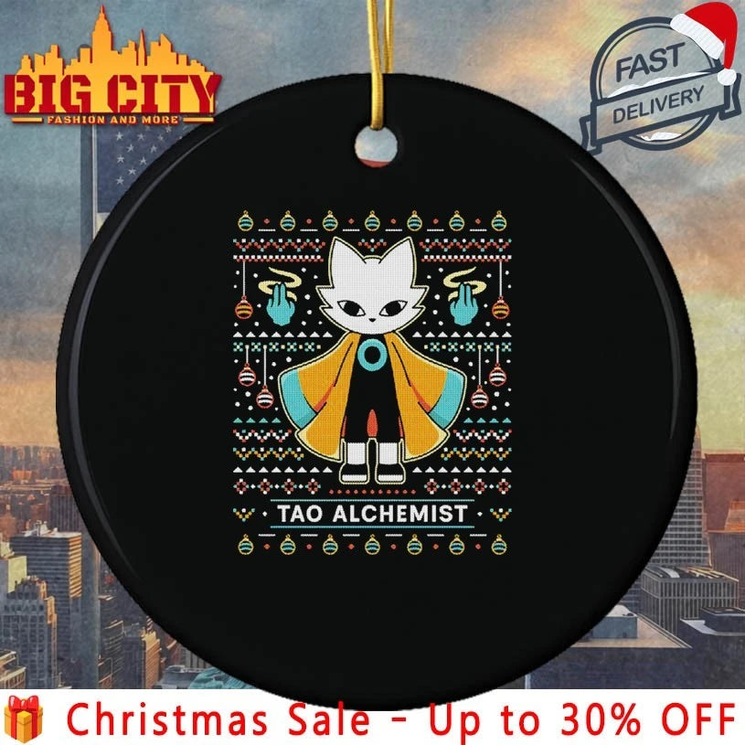Mysterious Tao Alchemist ugly christmas shirt