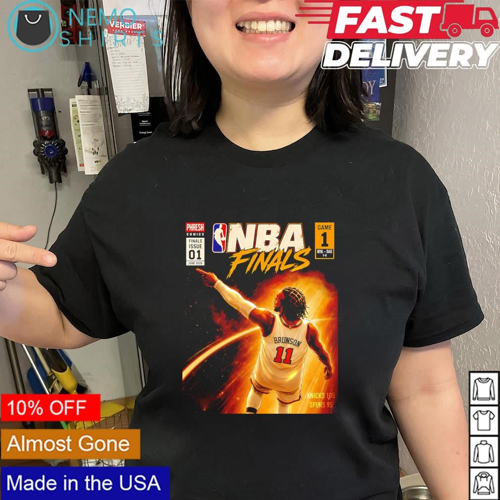 NBA Finals Game 1 Jalen Brunson Knicks 105 Spurs 95 shirt