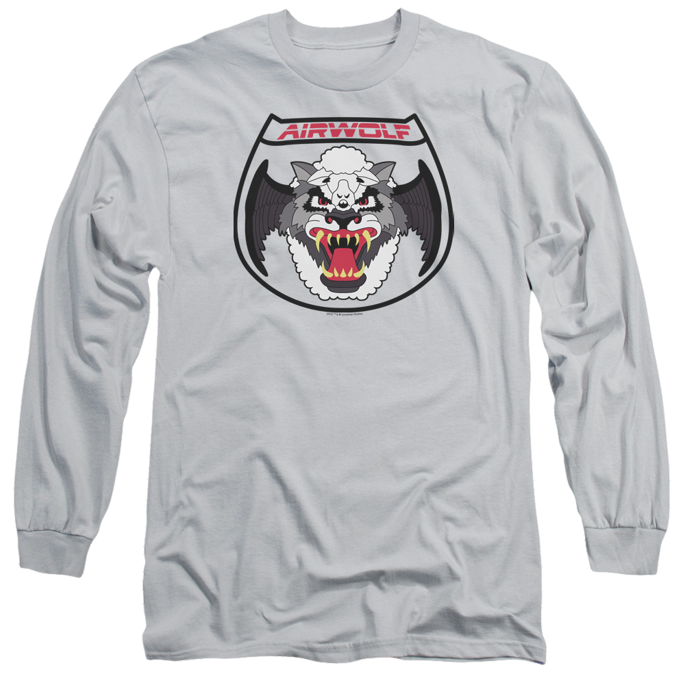 Airwolf Patch - Men's Long Sleeve T-Shirt Hoodie, Sweatshirt | CiraTrend.com
